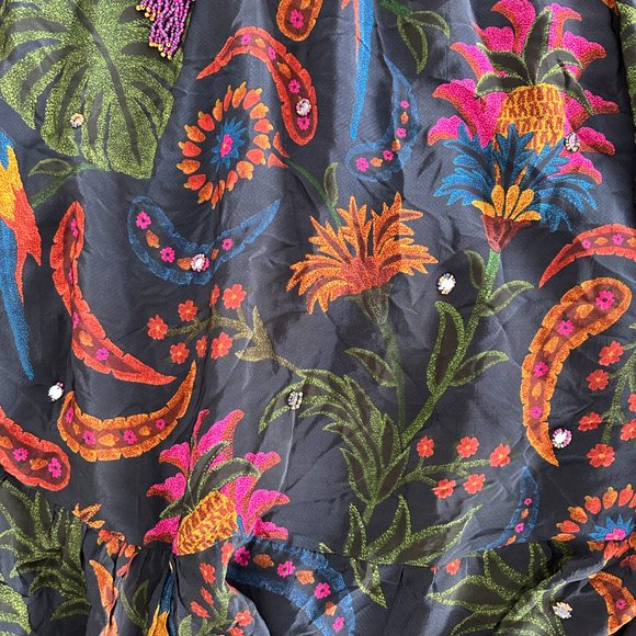 Farm Rio Tapestry Maxi Dress, NWT, sz. M - Picture 10 of 16